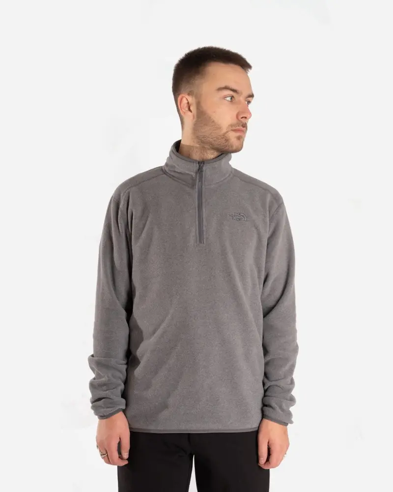100 Glacier 1/4 Zip - Grey Heather