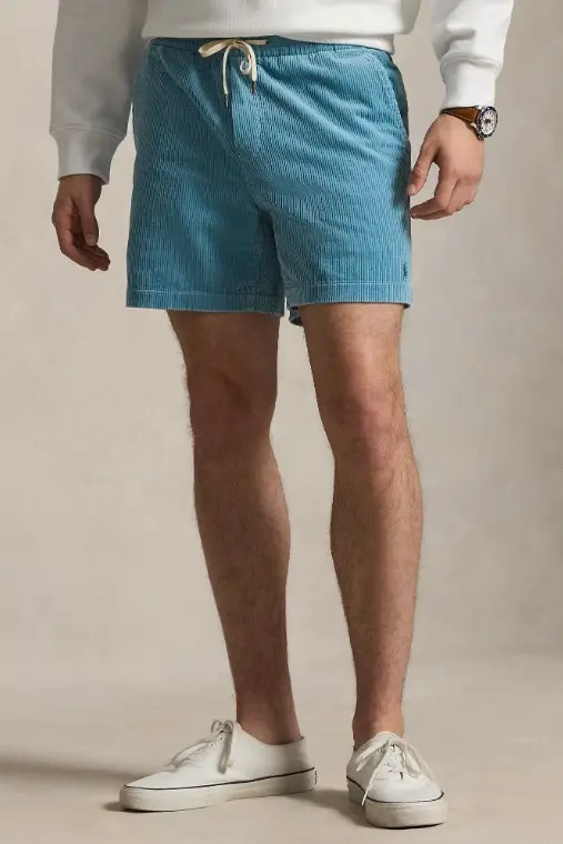 15 cm Polo Prepster Corduroy Shorts Blue Note