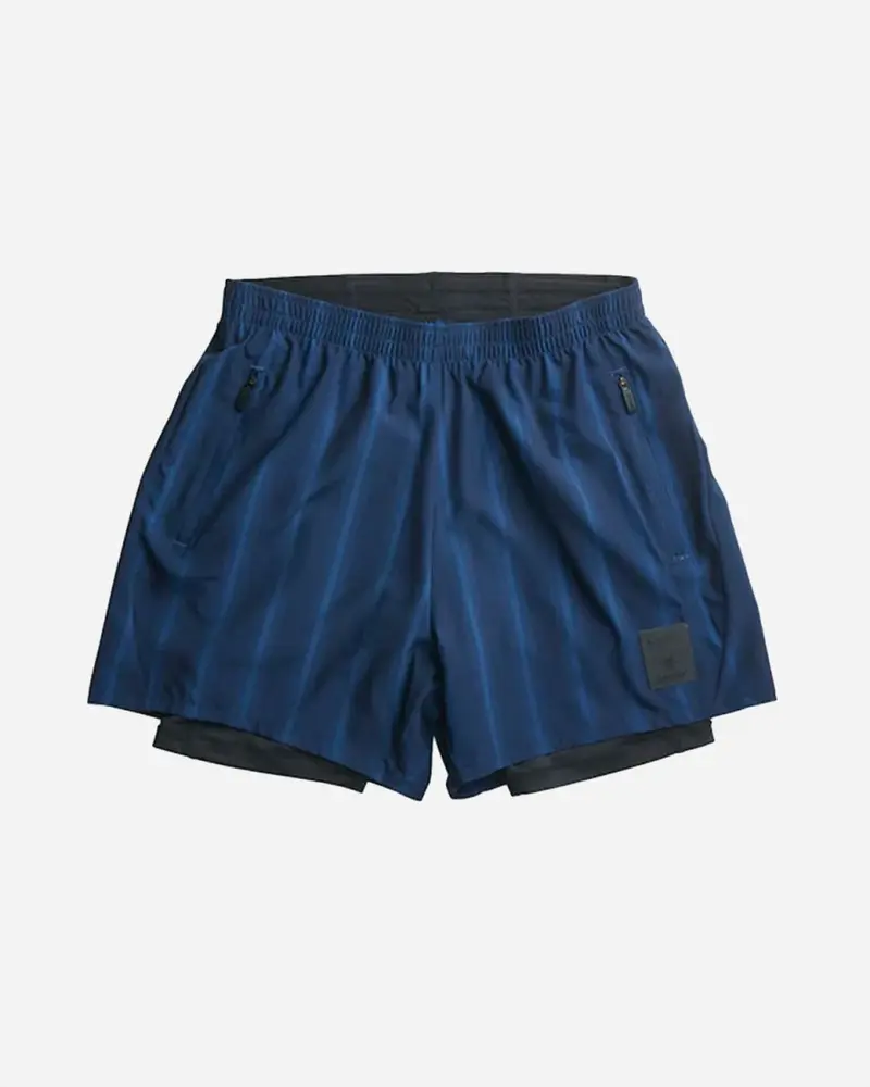 2 in1 Shorts 8279 - Navy Stripe