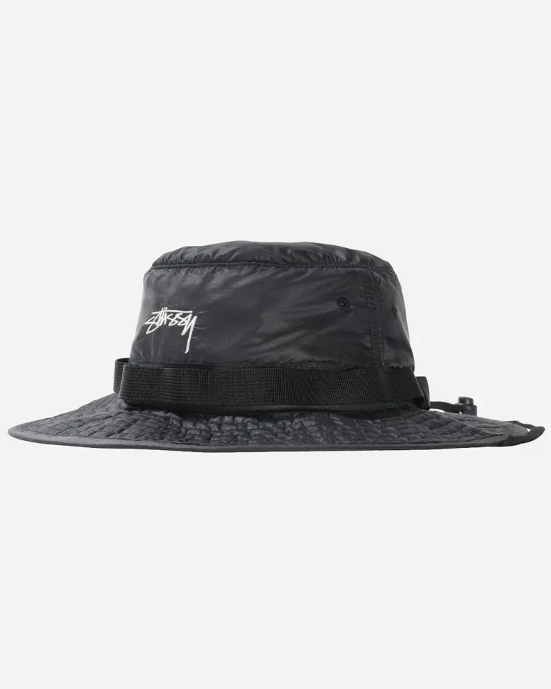 2Tone Nylon Bonnie Hat - Black