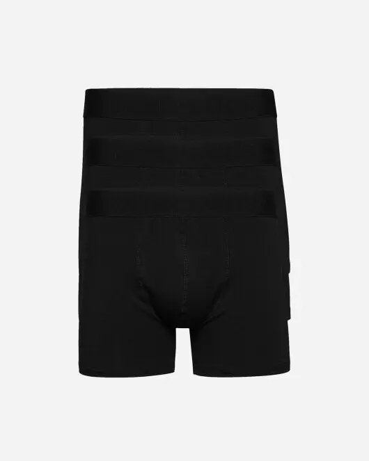 3-Pack Boxer Organic Cotton -  Black