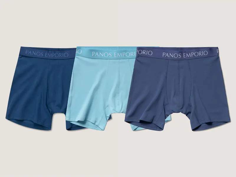 3pk Base Bamboo Boxer Poseidon/High Tide/Water