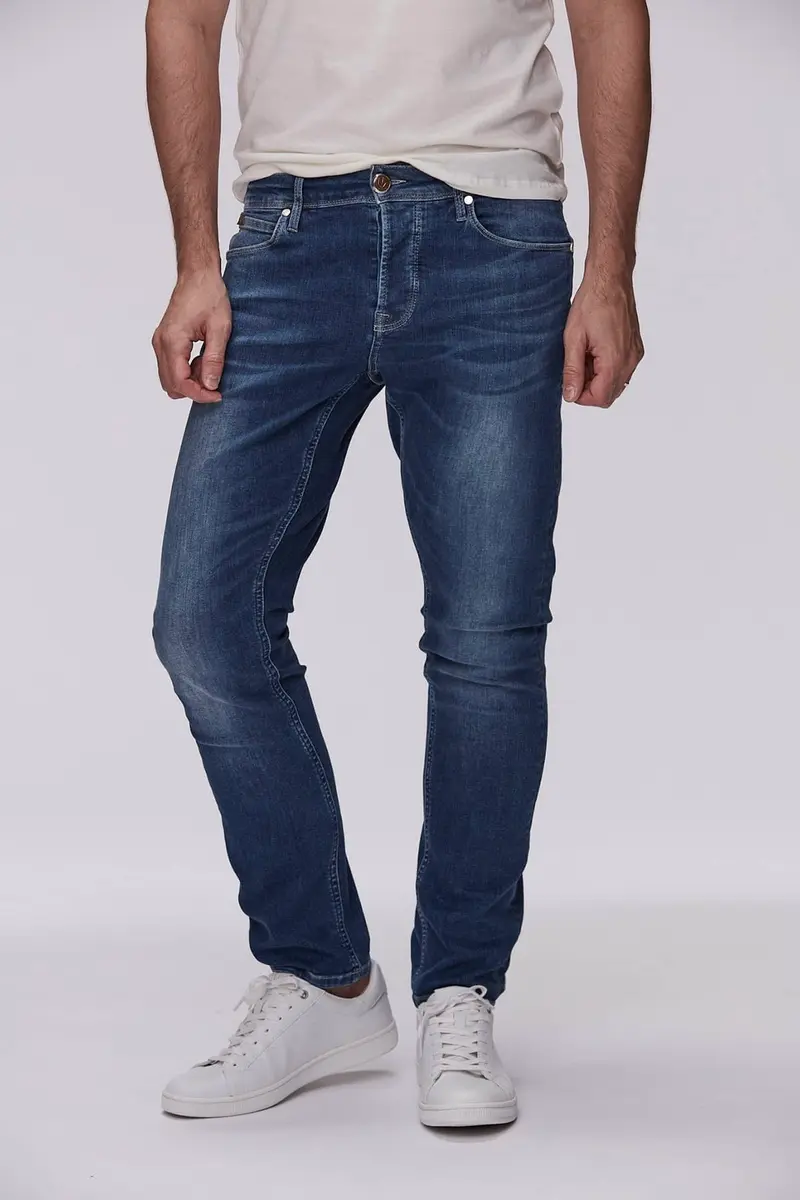 5-Pkt Clyo Denim RC-Fit Mid Blue