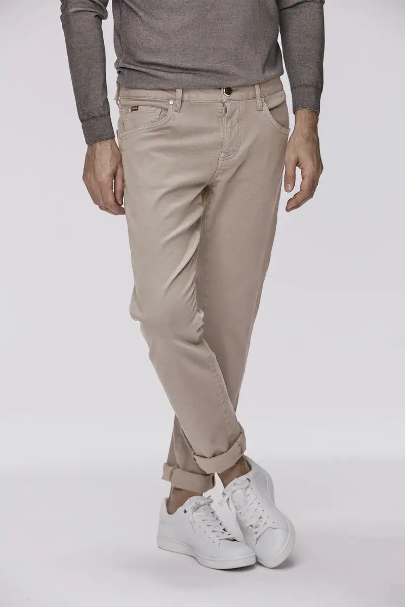 5-pkt Clyo Stretch Mid Beige