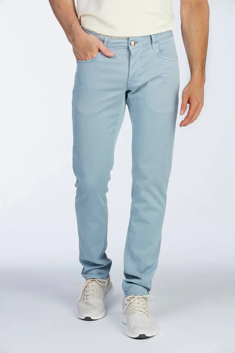 5-Pkt Clyo Stretch Pale Albi Blue