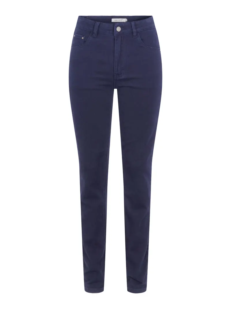 5-pocket twill trouser Marineblå