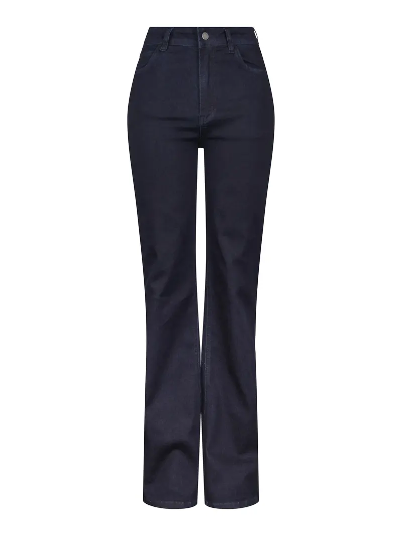 55-263 HARPER jeans - loose fit straight Dark Jeans Blue