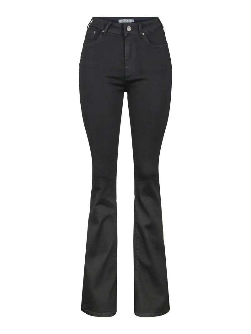 55-264 MAYA jeans -flared Long 82cm Black
