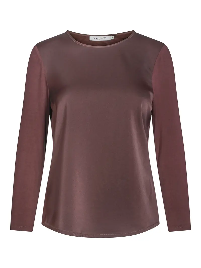 55-510 Everyday blouse Dark Brown