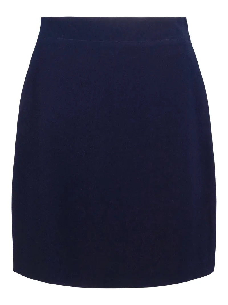 A-line skirt Marineblå
