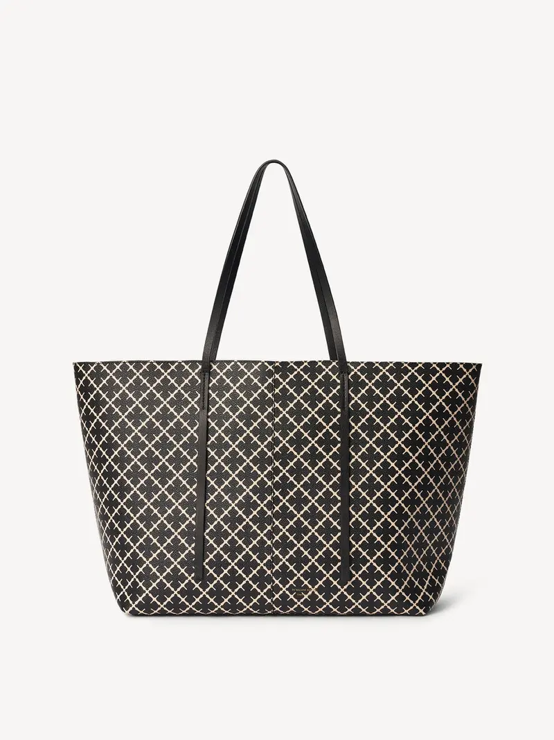 Abi tote Sort/Hvit