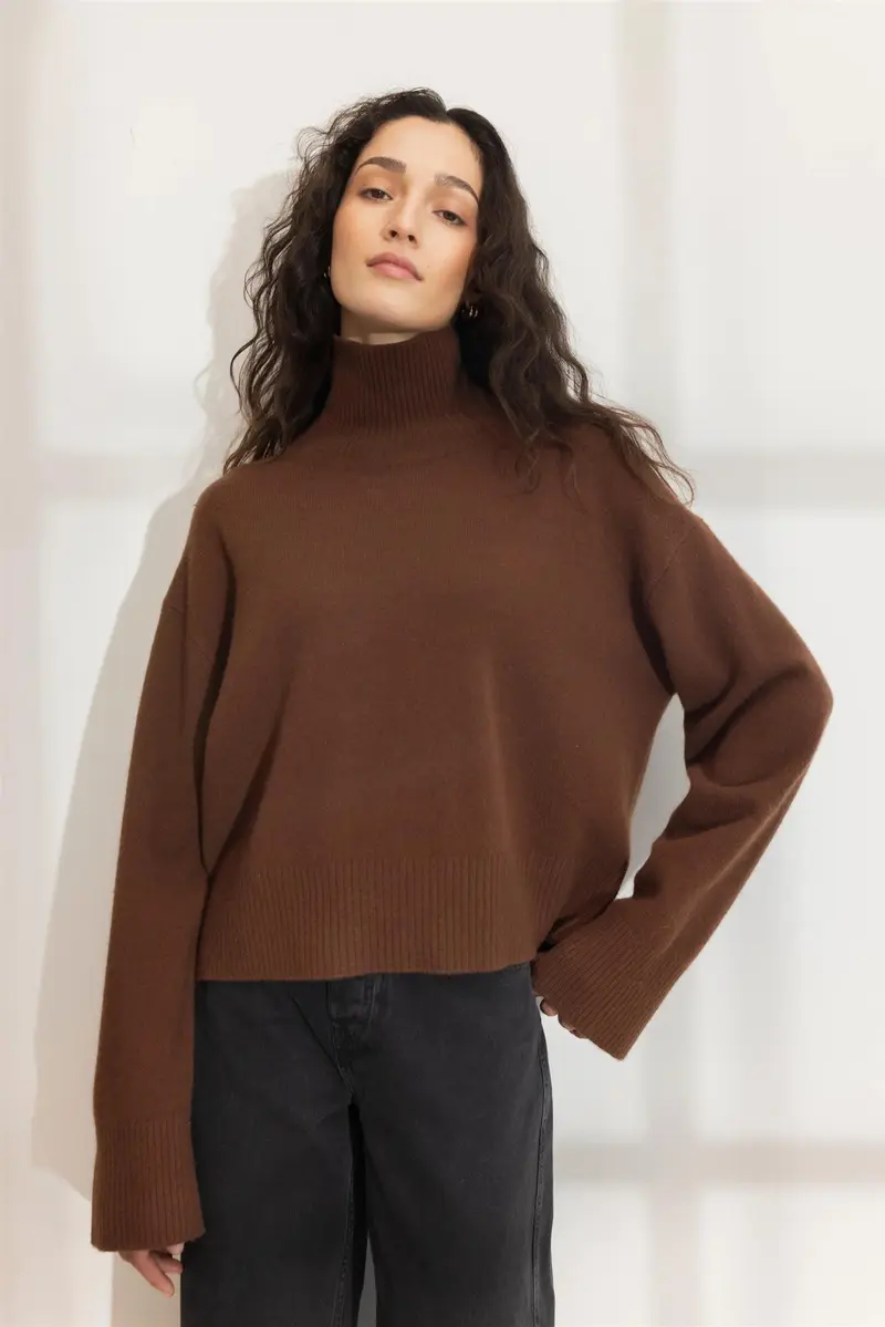 Abigail Knit - Cognac