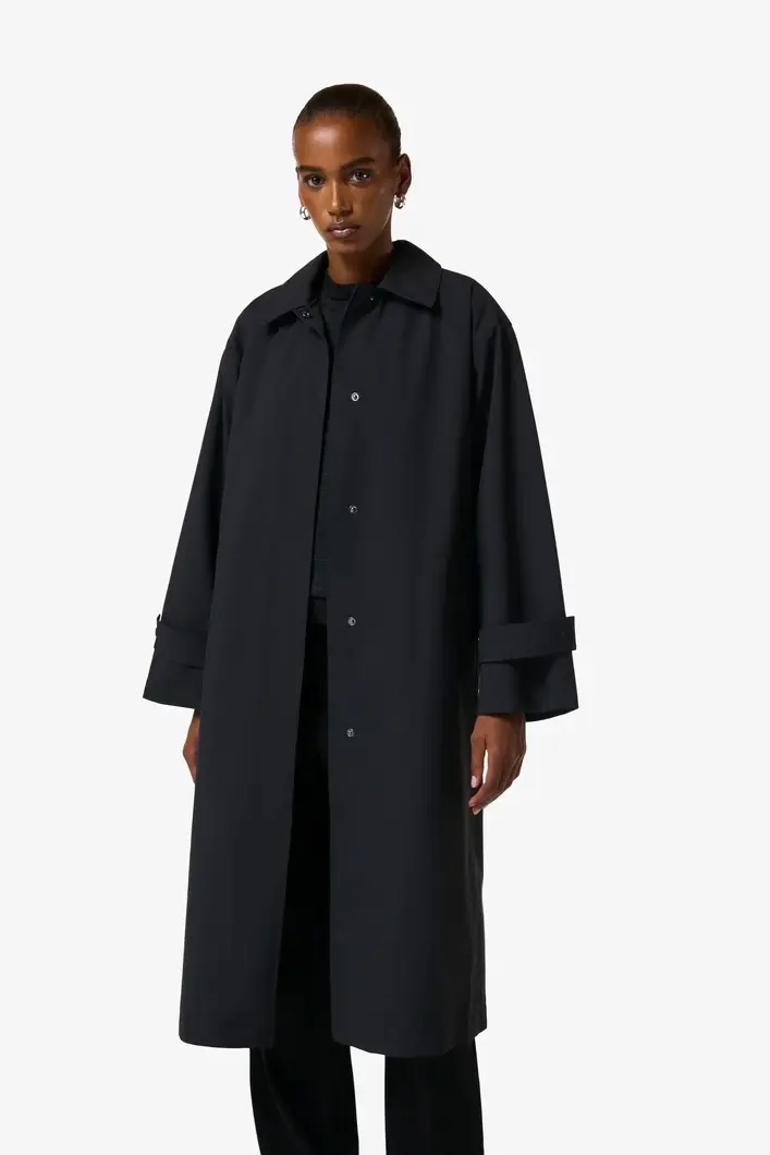 Aboyne City Rain Coat Black