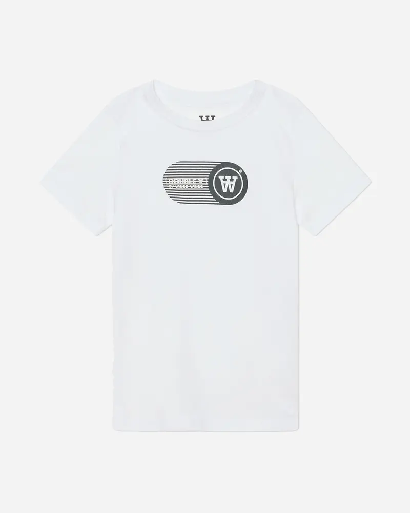 Ace print T-shirt - White