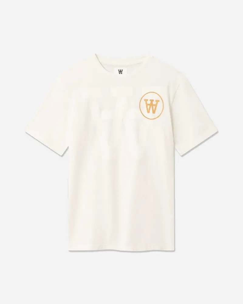 Ace Tonal Logo T-Shirt - Off-White