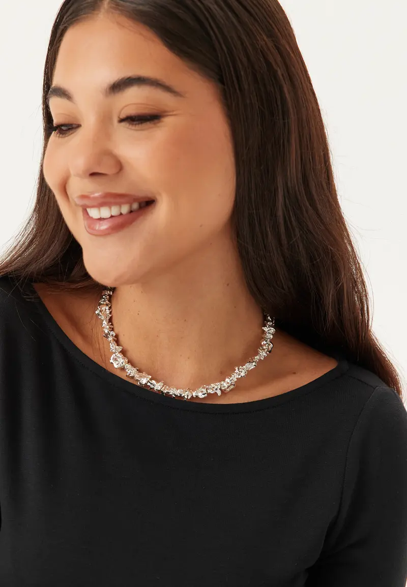 Act Recycled Necklace Silver-p