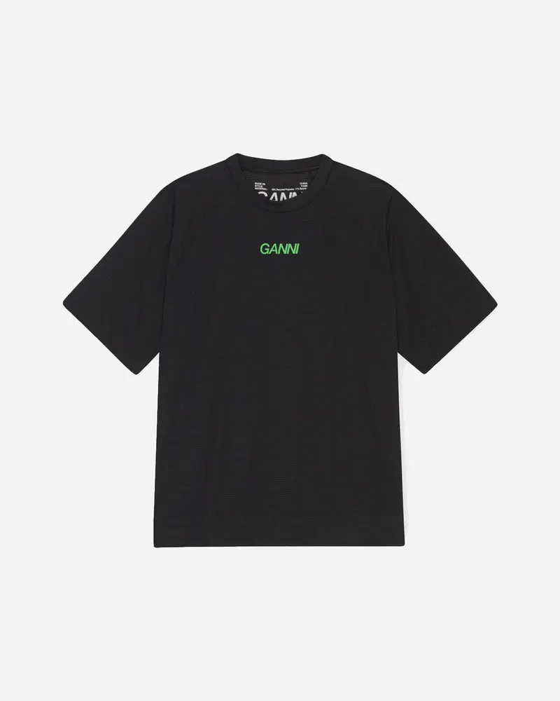 Active Mesh T-shirt - Black
