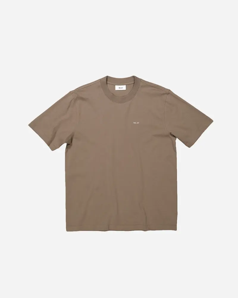 Adam EMB T-shirt 3209 - Shitake