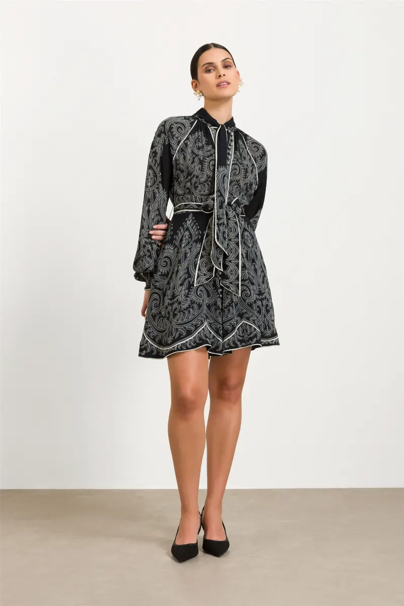 Adelaide Dress Onyx Black