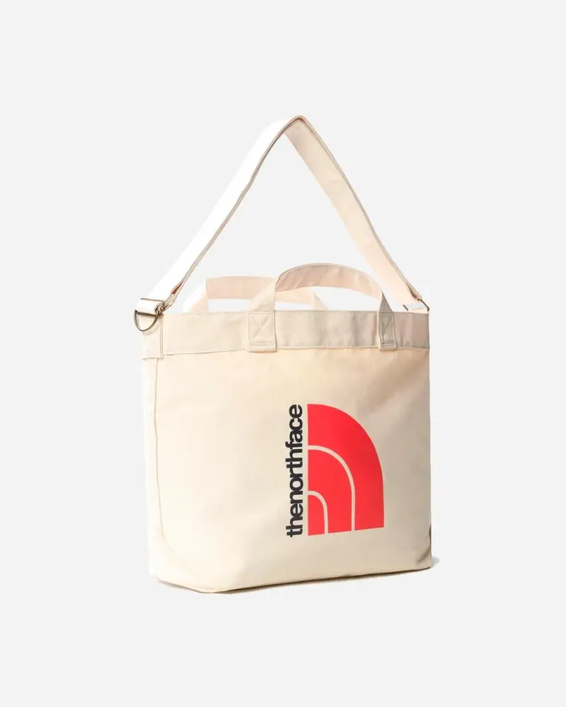 Adjustable Cotton Tote - Weimaraner Brown Large Logo Print