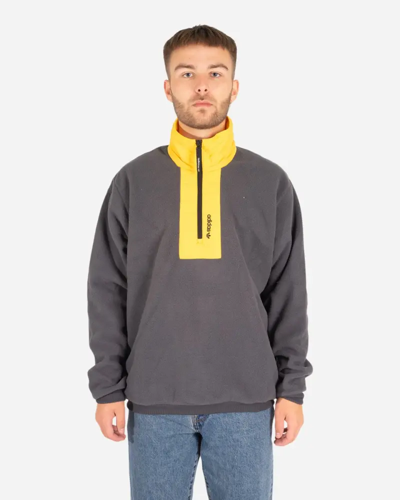 ADV Block Fleece - Solid Grey
