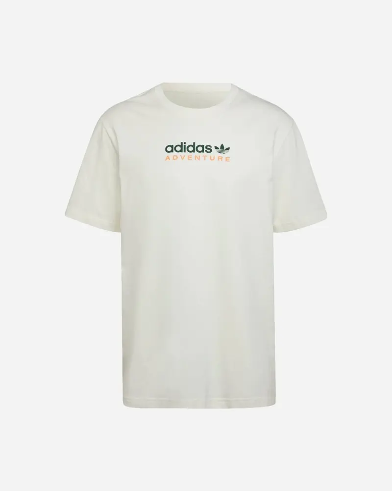Adventure Mountain Spray Tee - White