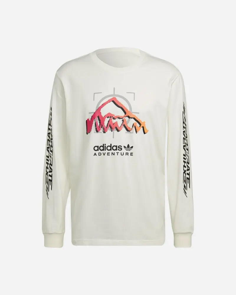 Adventure Ride Long Sleeve Tee - Off White
