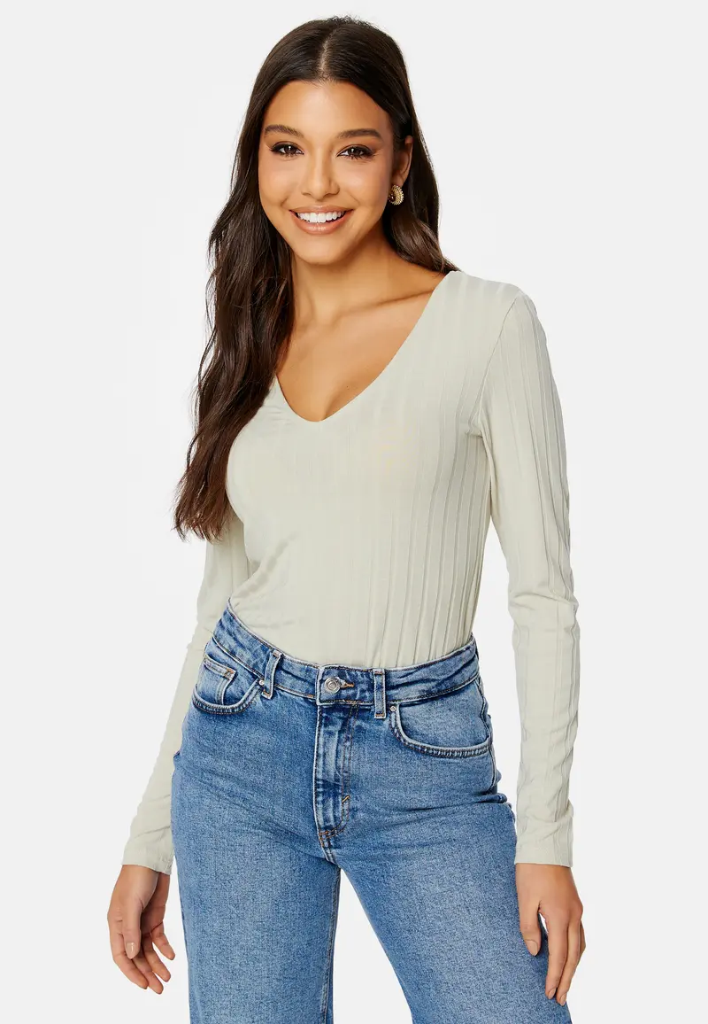 Aggie LS V-Neck Top