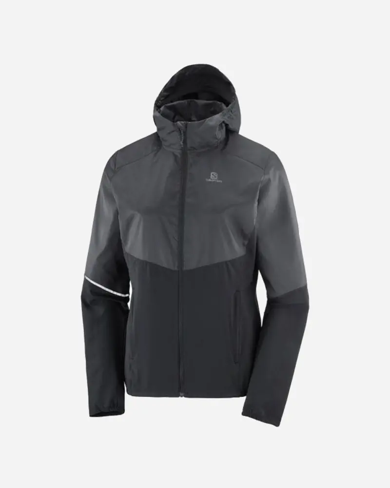 Agile FZ Hoodie W - Black