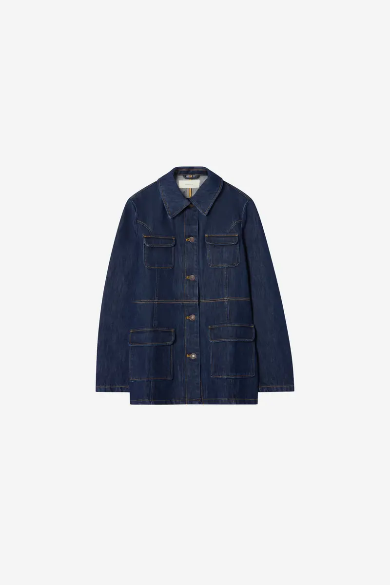 Agnes Shirt Rinse Indigo