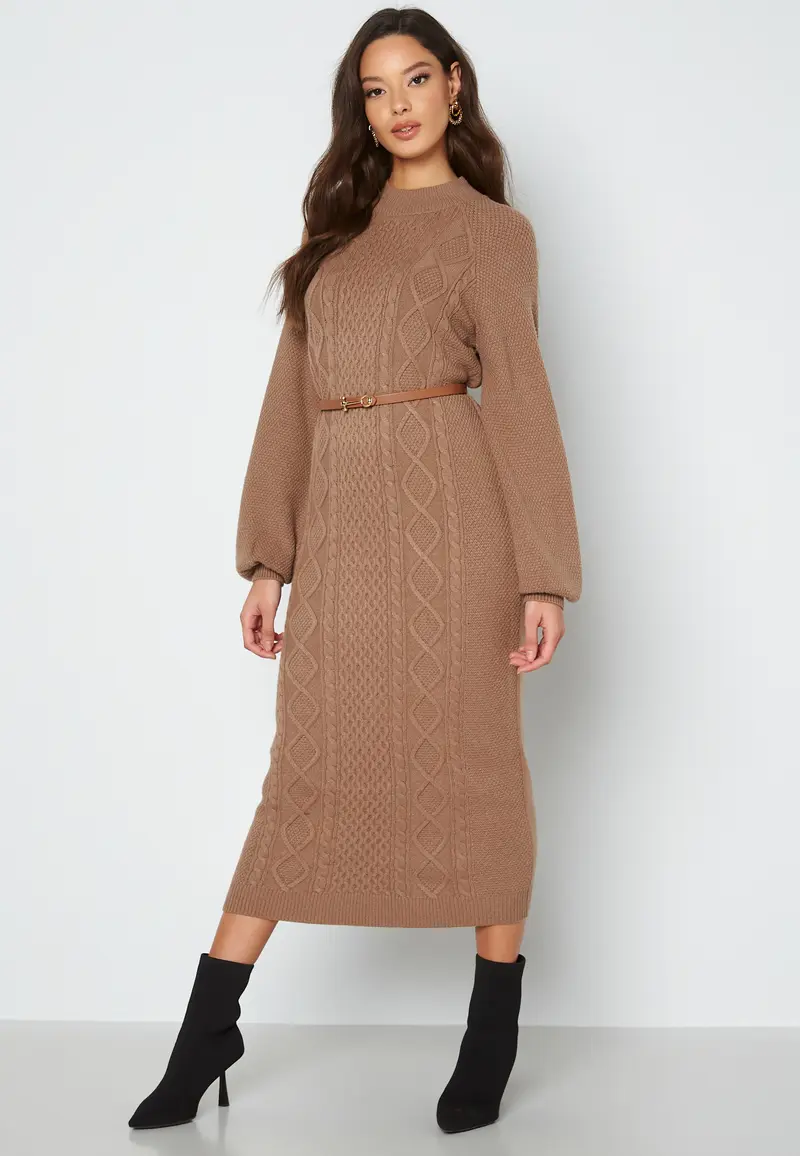 Aisha knitted dress