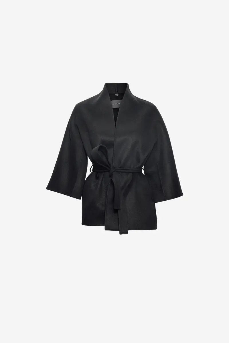 Akiko Wool Jacket Black