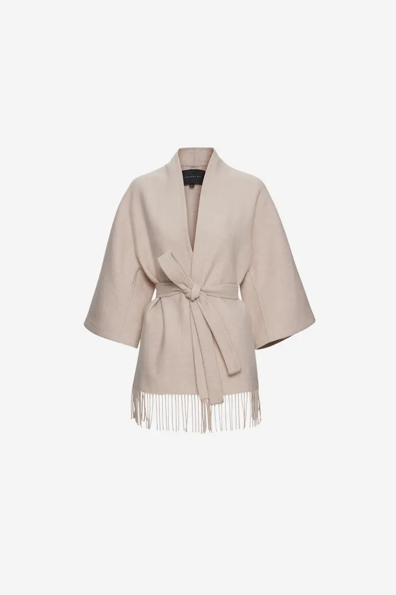 Akila Lambswool Jacket Cream