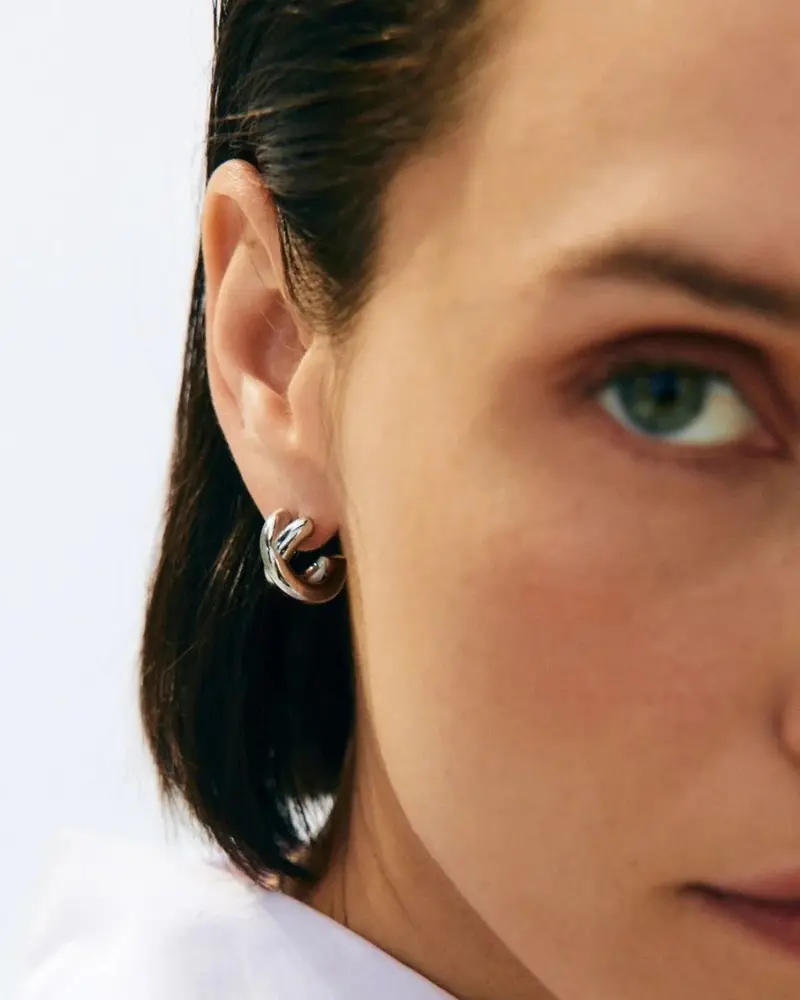 Alexa Hoops L Steel