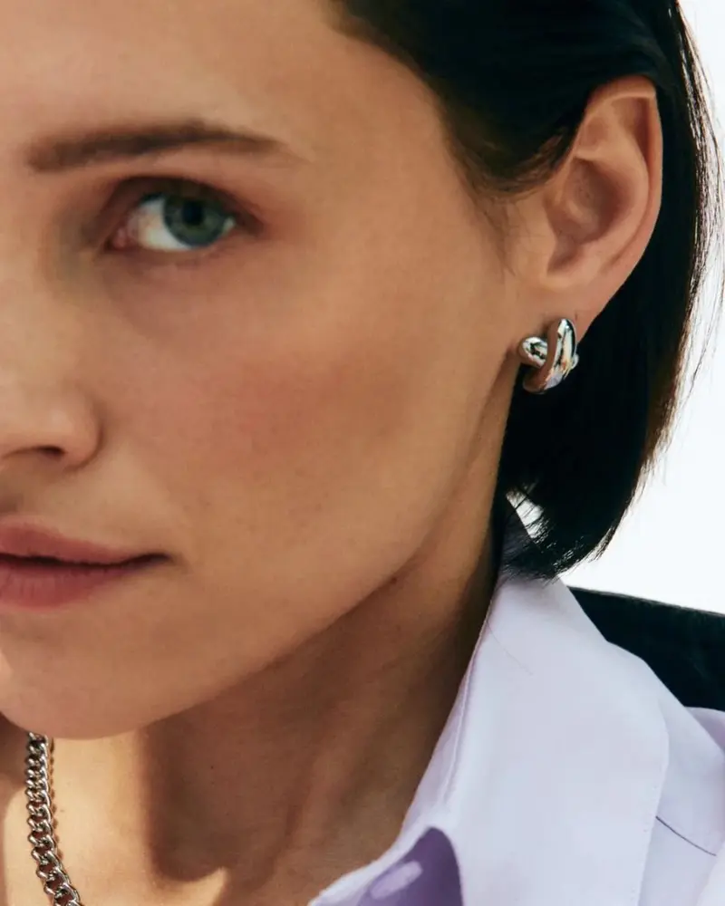 Alexa Studs L Steel