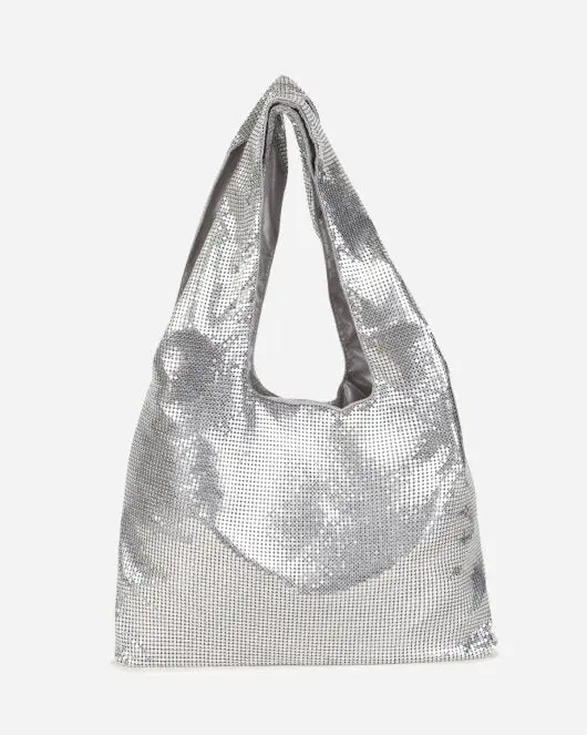 Alexandra Tote Bag - Silver