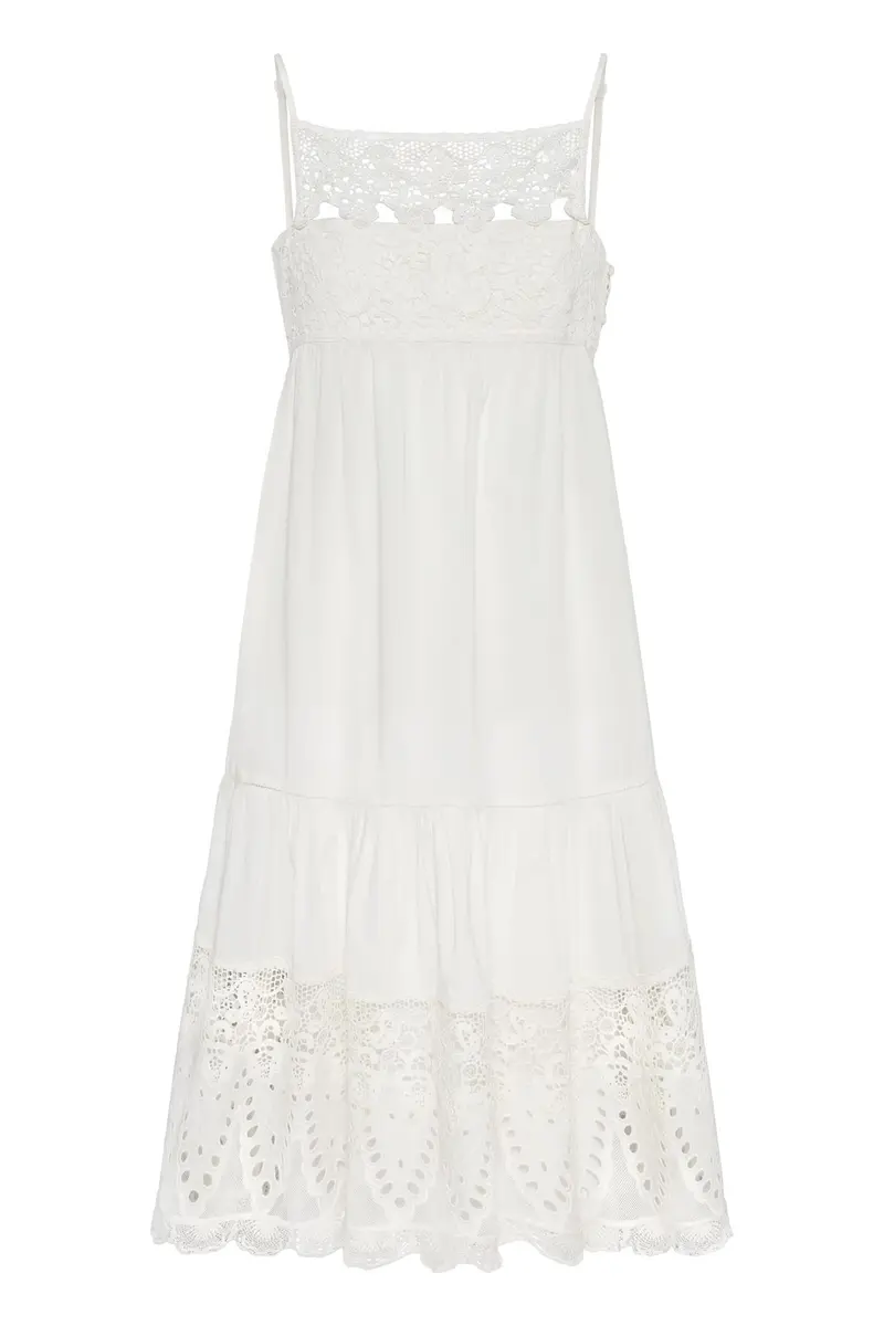 Allora Dress White
