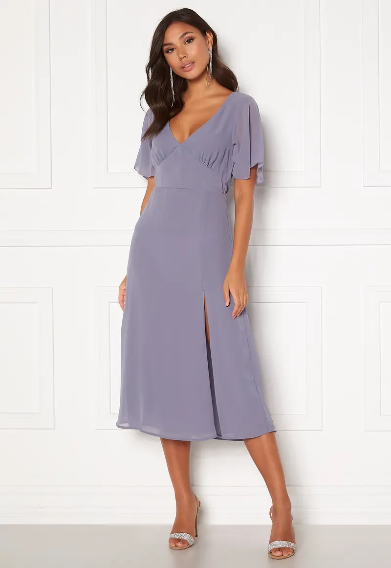 Ally flounce dress