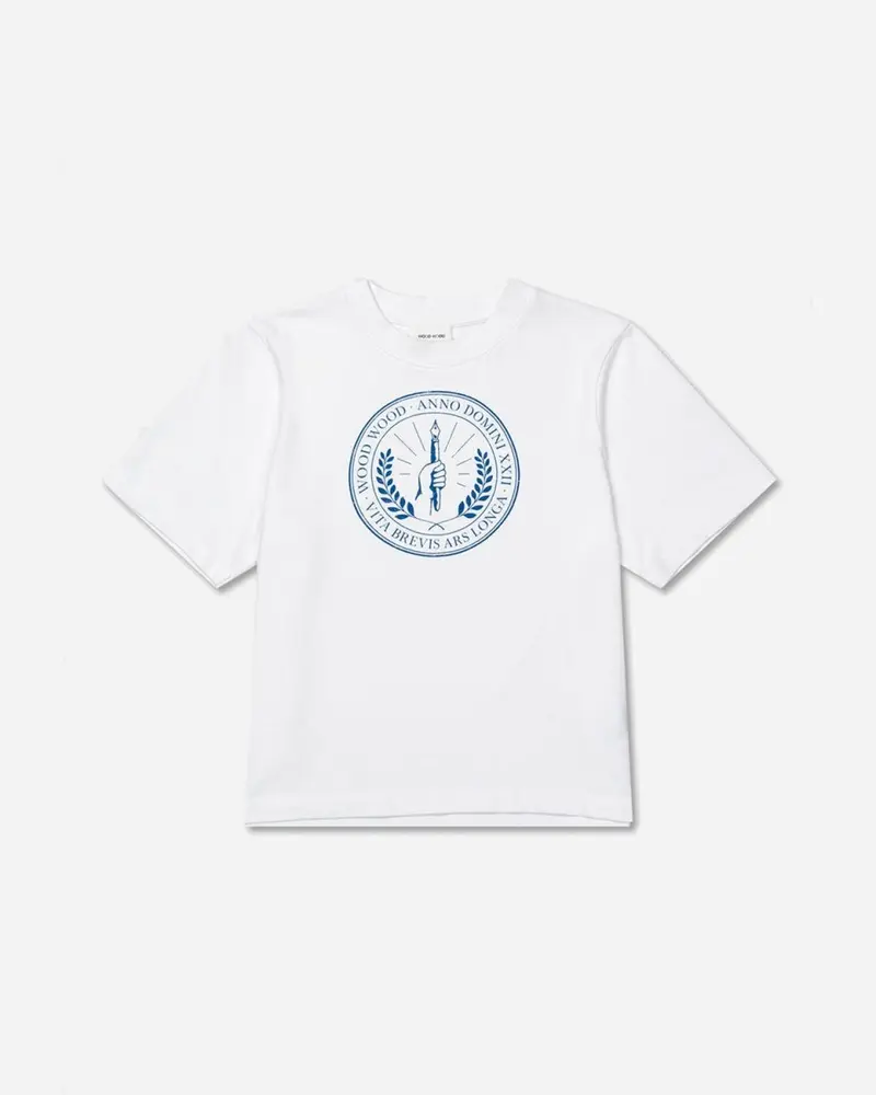 Alma Seal Tee - White