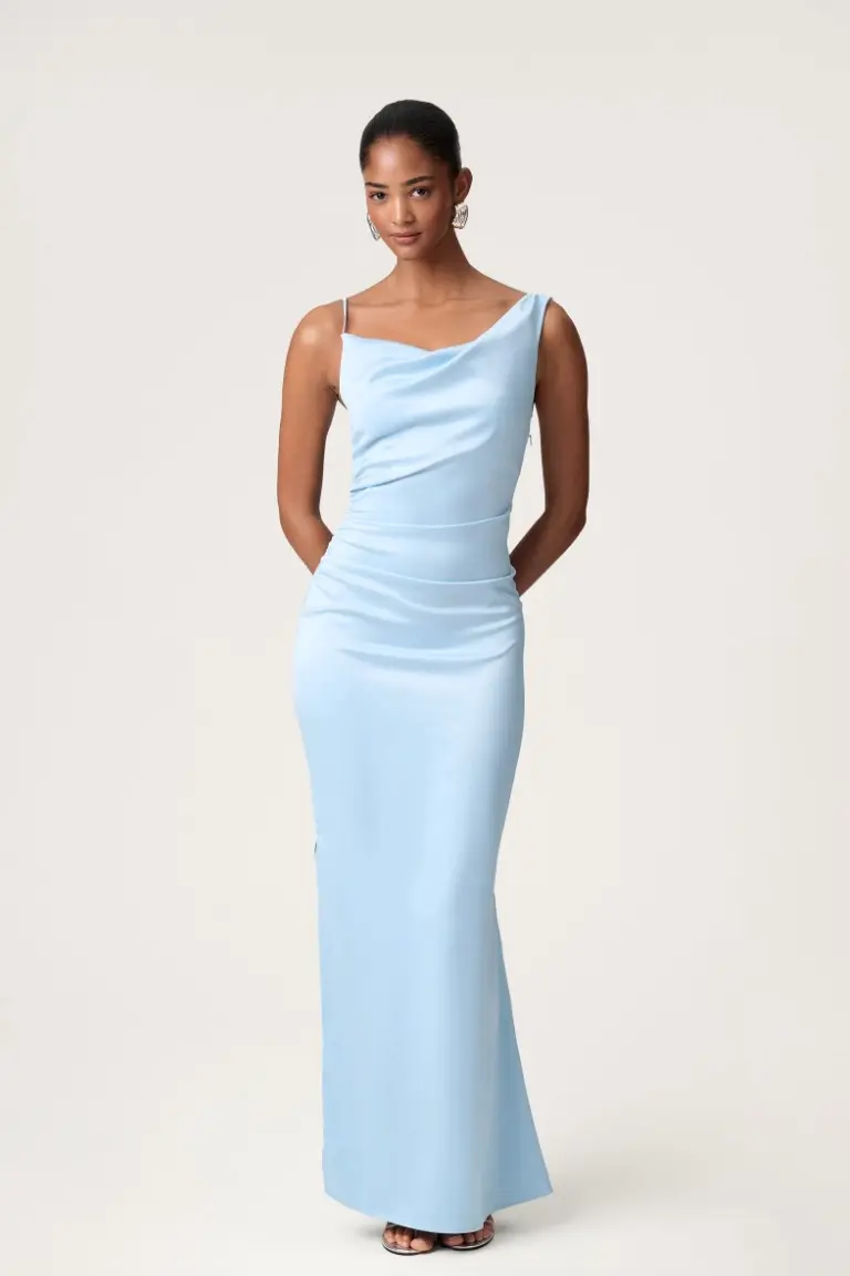 Almeria Dress Light Blue