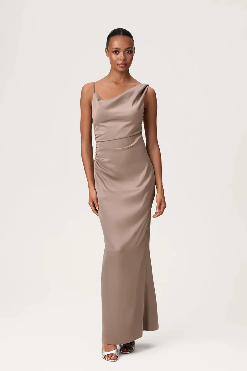 Almeria Dress Taupe