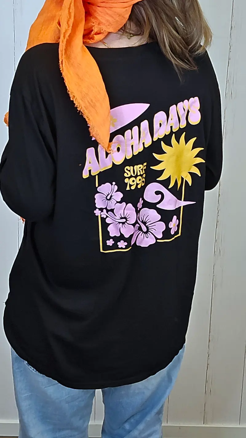 Aloha  genser svart