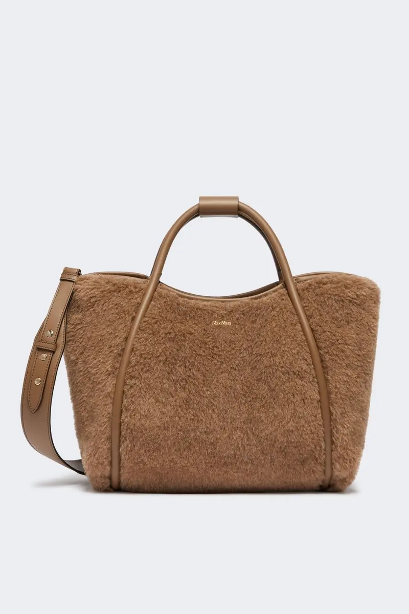 Alpaca-Cashmere Teddy Handbag