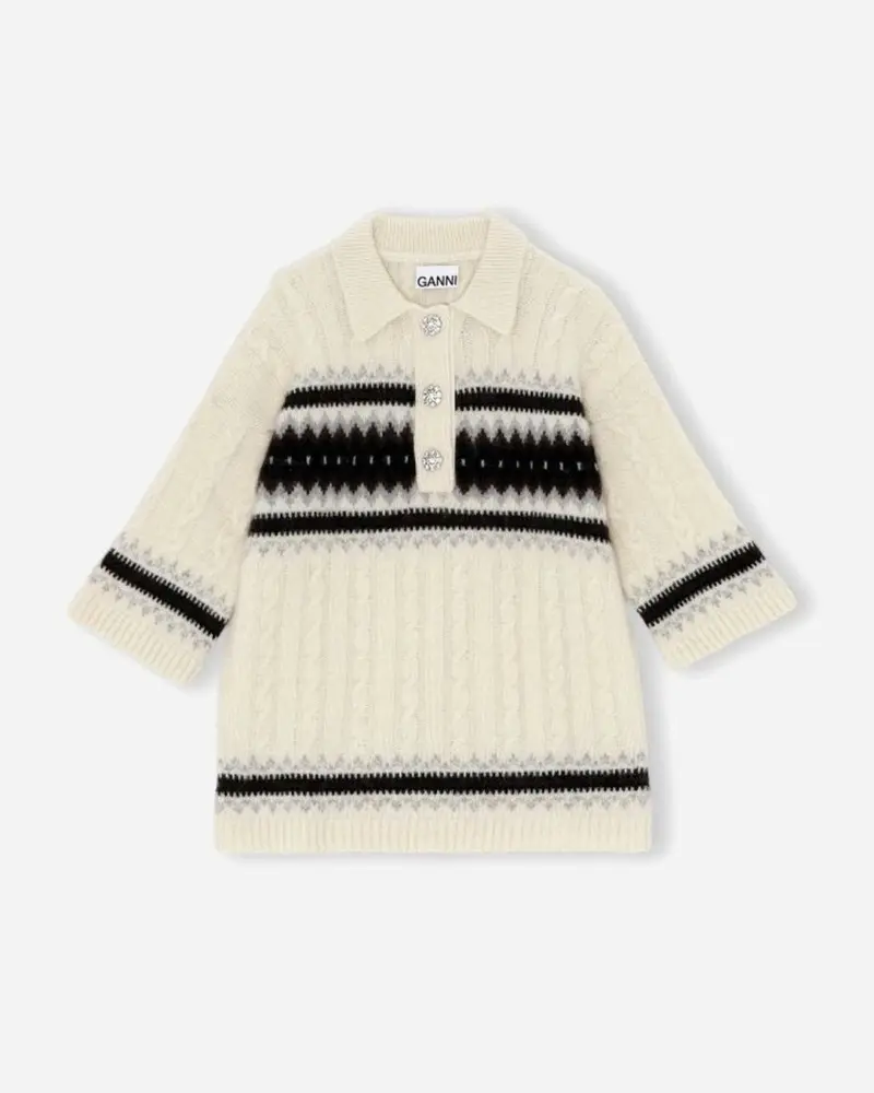 Alpaca Knit - Egret