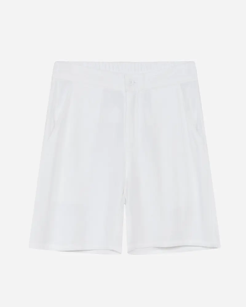 Alux Linen Shorts - White