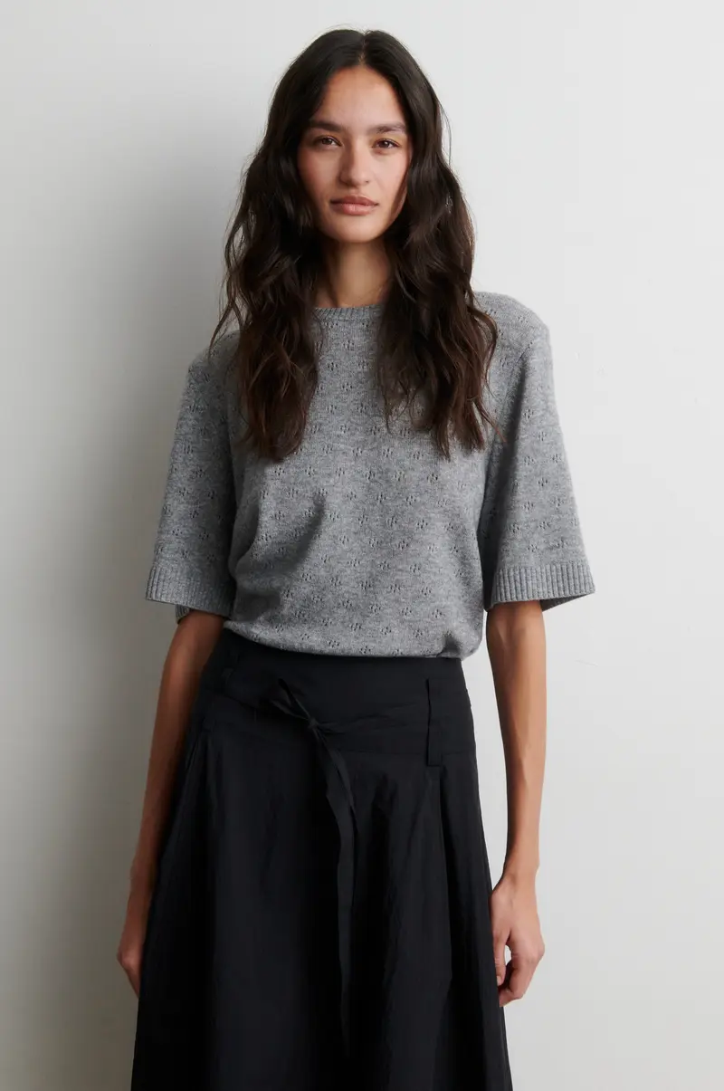 Amala Knit SS O-Neck