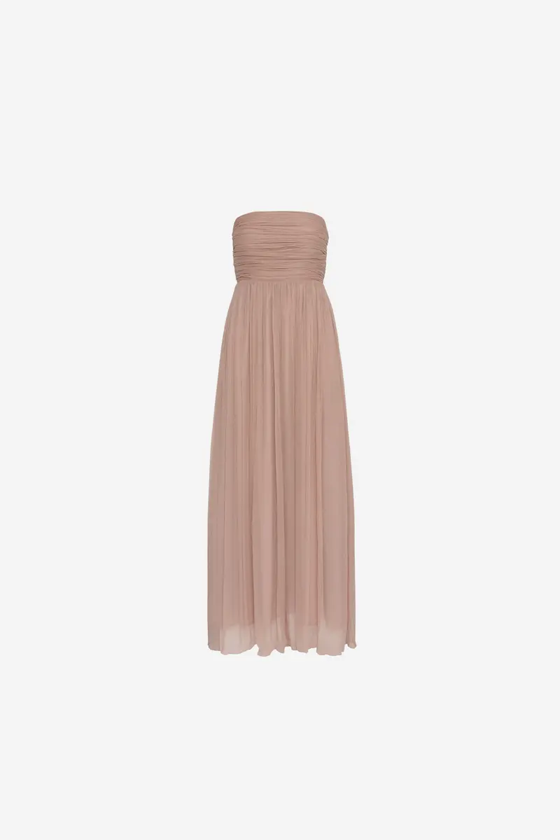 Amalfi Dress Warm Taupe
