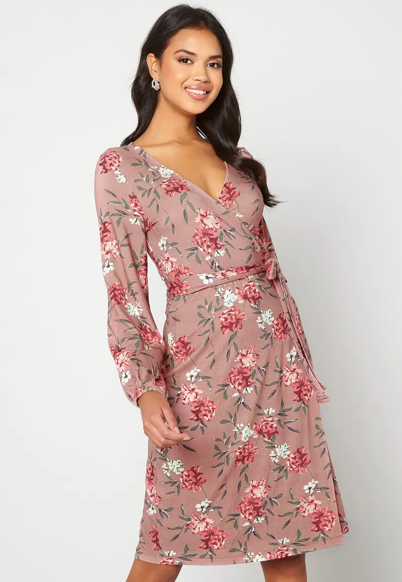 Amanda puff sleeve dress