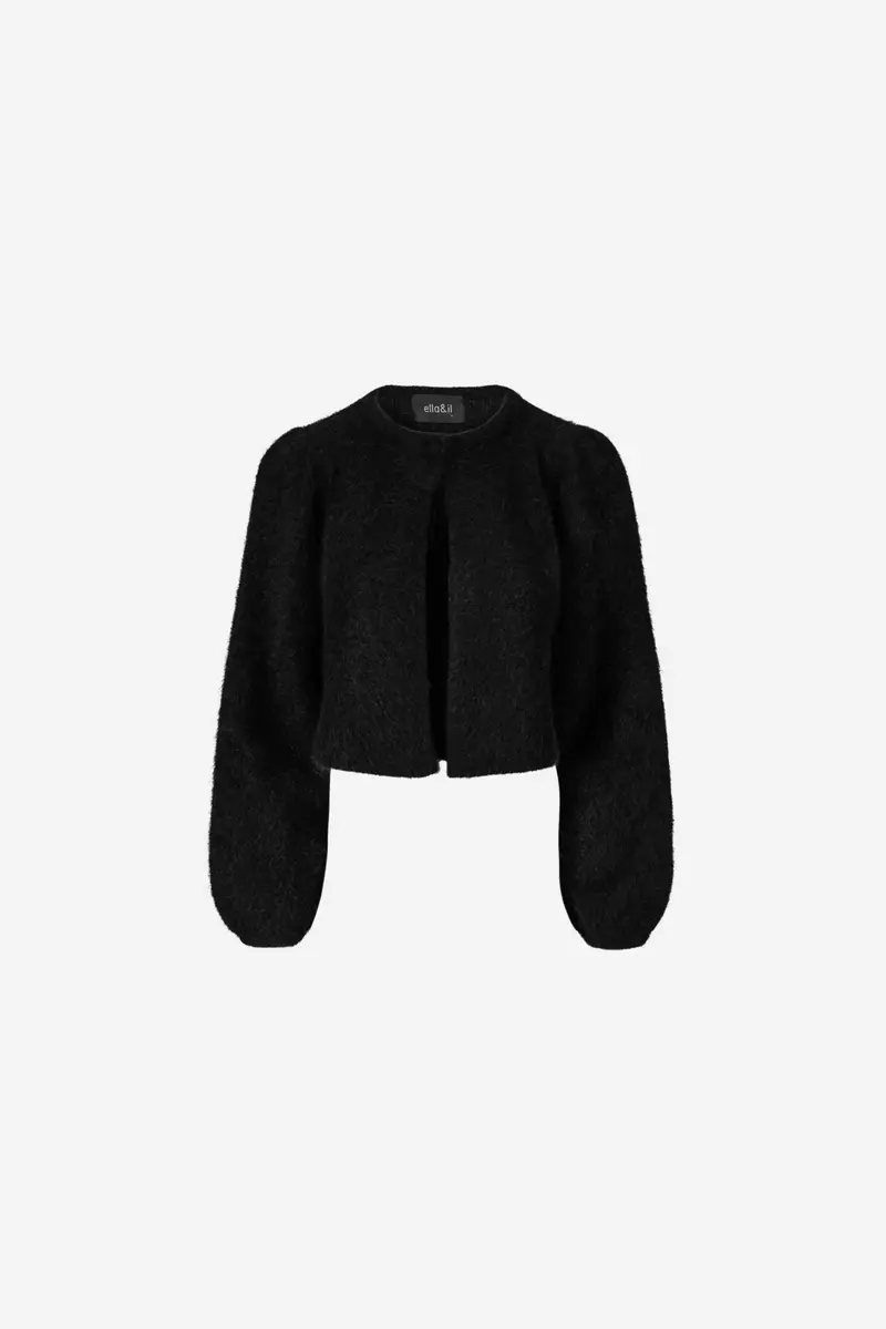 Amelia Chunky Cardigan Black