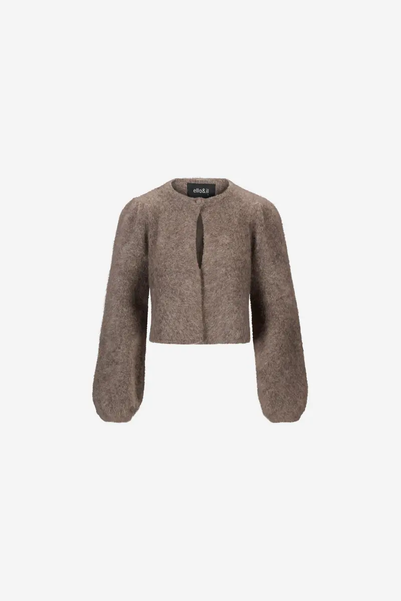 Amelia Chunky Cardigan Brown